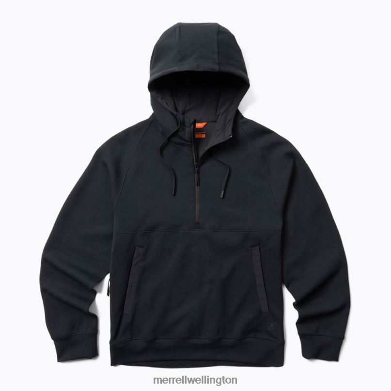 Momentum Hoody (JMS26762-010) Merrell Men 8VV6P162 Clothes Black - Click Image to Close