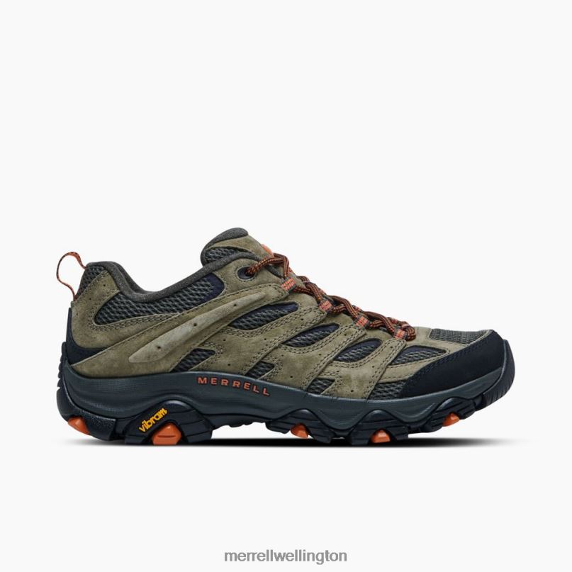 Moab 3 (J035885) Merrell Men 8VV6P139 Shoes Olive - Click Image to Close