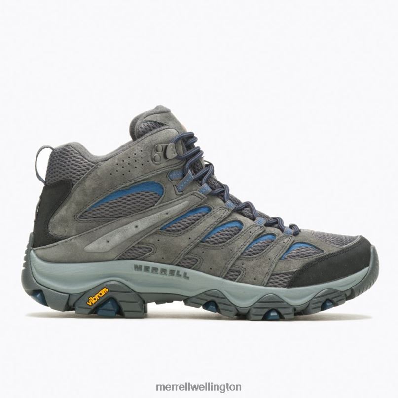 Moab 3 Mid (J035865) Merrell Men 8VV6P131 Shoes Granite - Click Image to Close