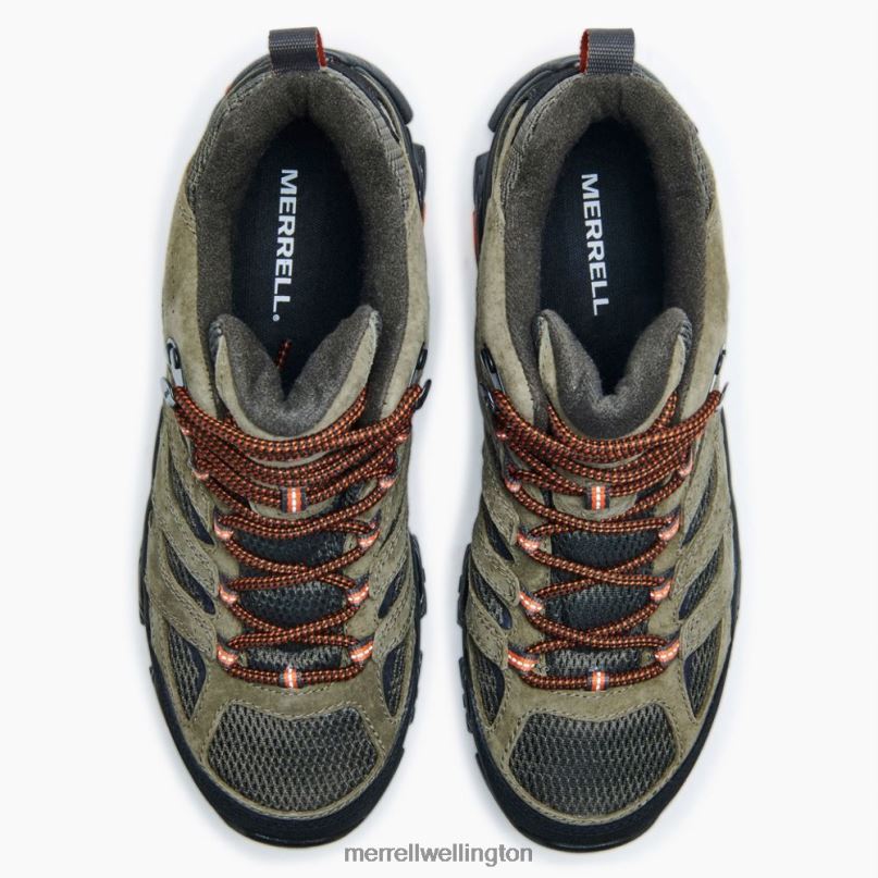 Moab 3 Mid (J035867) Merrell Men 8VV6P134 Shoes Olive