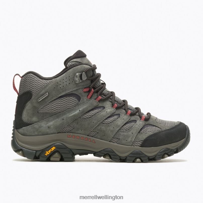 Moab 3 Mid Waterproof (J035833) Merrell Men 8VV6P125 Shoes Beluga - Click Image to Close