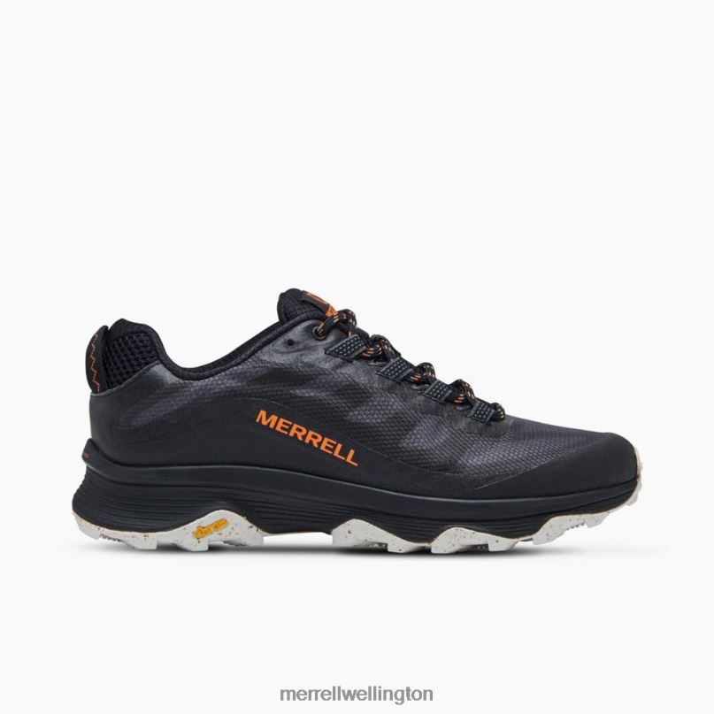 Moab Speed (J135399) Merrell Men 8VV6P513 Shoes Black - Click Image to Close