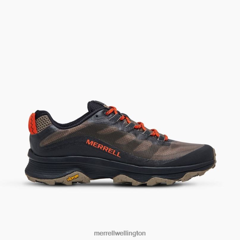 Moab Speed Wide Width (J066779W) Merrell Men 8VV6P751 Shoes Brindle - Click Image to Close