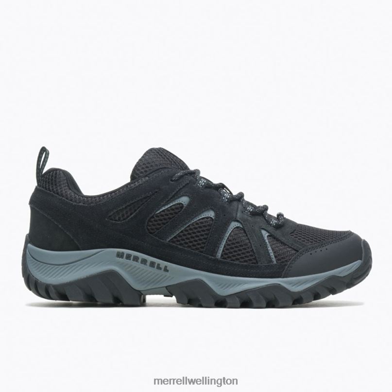 Oakcreek Wide Width (J036305W) Merrell Men 8VV6P395 Shoes Black - Click Image to Close