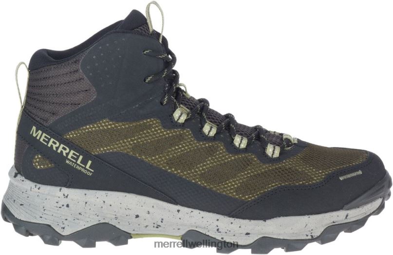 Speed Strike Mid Waterproof (J066879) Merrell Men 8VV6P780 Shoes Olive