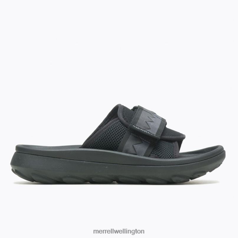 Hut Ultra Slide (J005307) Merrell Men 8VV6P115 Shoes Black - Click Image to Close