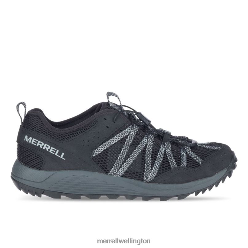 Wildwood Aerosport (J036109) Merrell Men 8VV6P699 Shoes Black - Click Image to Close