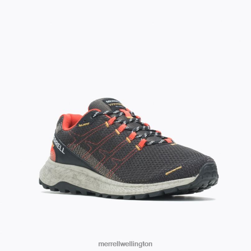 Fly Strike (J067377) Merrell Men 8VV6P736 Shoes Black/Tangerine