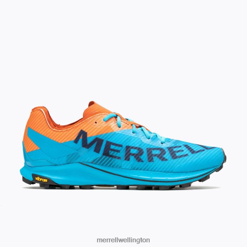 MTL Skyfire 2 (J067769) Merrell Men 8VV6P2 Shoes Tahoe/Tangerine - Click Image to Close