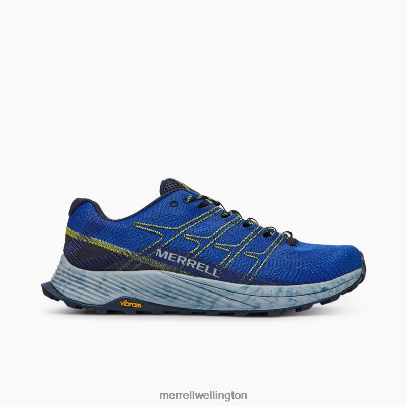 Moab Flight (J066747) Merrell Men 8VV6P178 Shoes Cobalt - Click Image to Close