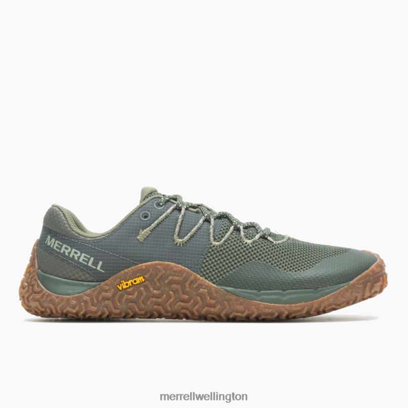 Trail Glove 7 (J067655) Merrell Men 8VV6P45 Shoes Pine/Gum - Click Image to Close