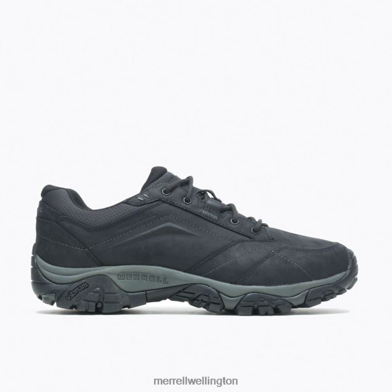 Moab Adventure Lace (J91829) Merrell Men 8VV6P401 Shoes Black - Click Image to Close