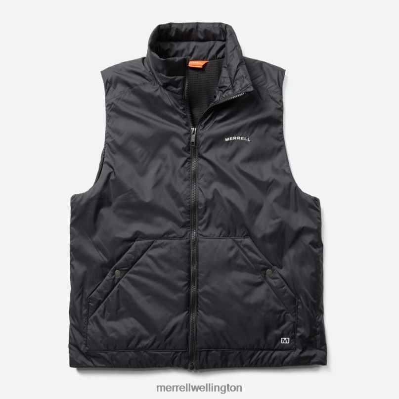 Geotex Insulated Vest (JWS26417-010) Merrell Women 8VV6P1290 Clothes Black - Click Image to Close