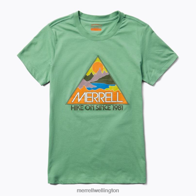 Triangle Tee (JWS26825-306) Merrell Women 8VV6P1006 Clothes Jade - Click Image to Close