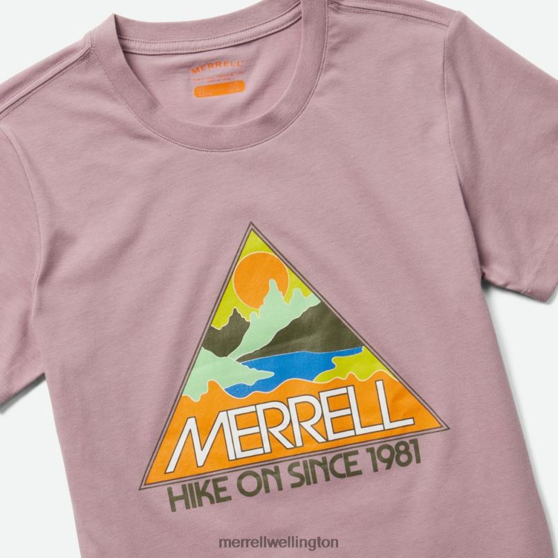 Triangle Tee (JWS26825-494) Merrell Women 8VV6P1005 Clothes Elderberry