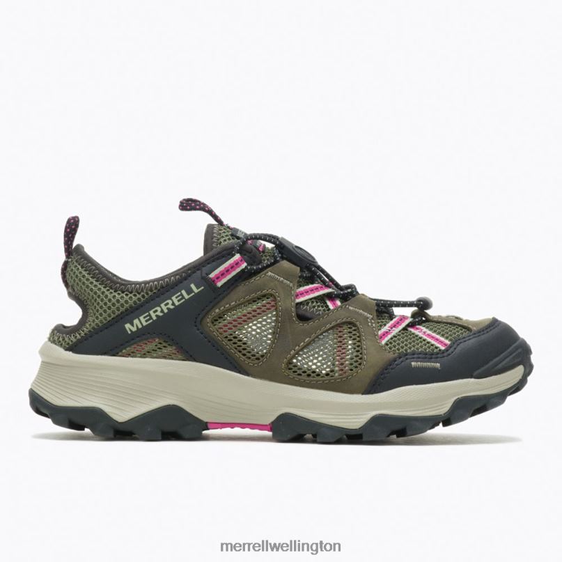 Speed Strike Leather Sieve (J135168) Merrell Women 8VV6P979 Shoes Lichen - Click Image to Close