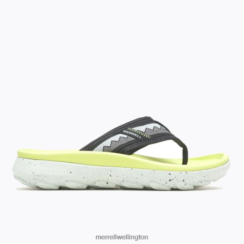 Hut Ultra Flip (J005550) Merrell Women 8VV6P935 Shoes Black/Celery - Click Image to Close