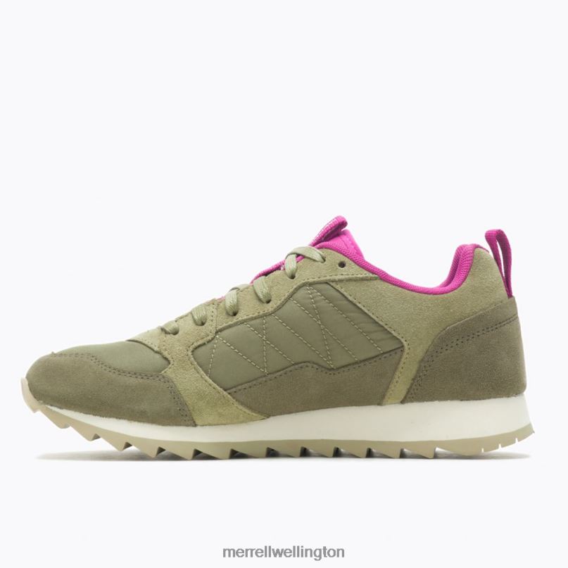 Alpine Sneaker (J005180) Merrell Women 8VV6P852 Shoes Olive/Fuchsia