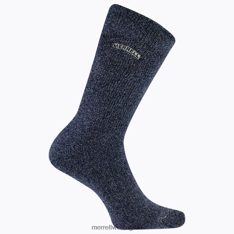 After-Sport Cushioned Crew Sock (JSF26893-010) Merrell Unisex 8VV6P214 Accessories Black - Image 1