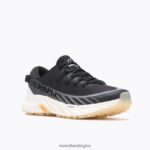 Agility Peak 4 Eco Dye (J067131) Merrell Men 8VV6P607 Shoes Black/White - Image 5