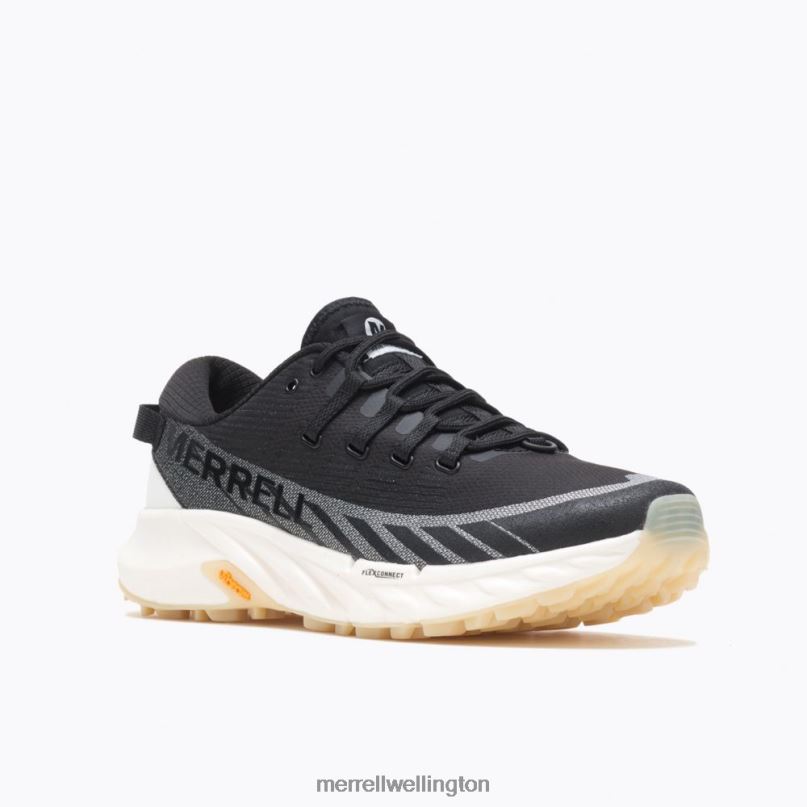 Agility Peak 4 Eco Dye (J067131) Merrell Men 8VV6P607 Shoes Black/White - Image 5