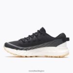 Agility Peak 4 Eco Dye (J067131) Merrell Men 8VV6P607 Shoes Black/White - Image 6