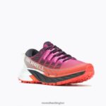 Agility Peak 4 (J067524) Merrell Women 8VV6P925 Shoes Fuchsia/Tangerine - Image 5