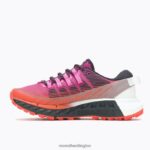 Agility Peak 4 (J067524) Merrell Women 8VV6P925 Shoes Fuchsia/Tangerine - Image 6