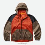 Alder Packable Wind Shell (JMS26322-933) Merrell Men 8VV6P775 Clothes Clay/Sepia Tint