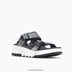 Alpine Cush Slide (J004292) Merrell Women 8VV6P1079 Shoes Black - Image 3