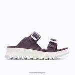 Alpine Cush Slide (J004296) Merrell Women 8VV6P1080 Shoes Burgundy
