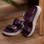 Alpine Cush Slide (J004296) Merrell Women 8VV6P1080 Shoes Burgundy - Image 8