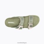Alpine Cush Slide (J004298) Merrell Women 8VV6P1081 Shoes Lichen - Image 7