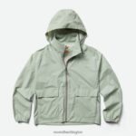 Alpine Packable Rain Shell (JWS26352-415) Merrell Women 8VV6P1185 Clothes Harbor Heather - Image 2