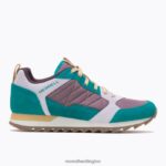 Alpine Sneaker (J004150) Merrell Women 8VV6P850 Shoes Burgundy/Teal