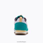 Alpine Sneaker (J004150) Merrell Women 8VV6P850 Shoes Burgundy/Teal - Image 5