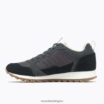 Alpine Sneaker (J004804) Merrell Women 8VV6P853 Shoes Raven - Image 4