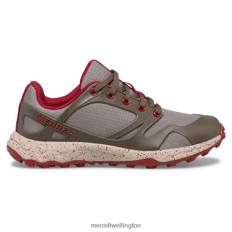 Altalight Low A/C Waterproof Shoe (MK265981) Merrell Kids 8VV6P1490 Shoes Sea Turtle/Chili - Image 1