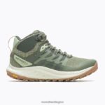 Antora 3 Mid Waterproof (J067584) Merrell Unisex 8VV6P1083 Shoes Lichen - Image 2