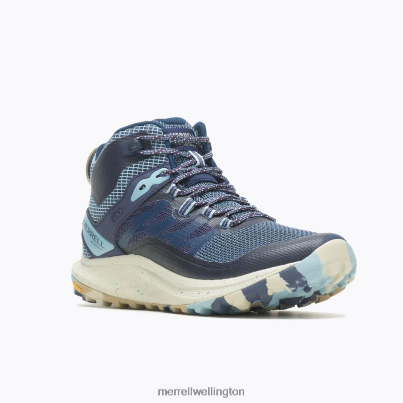Antora 3 Mid Waterproof (J067586) Merrell Unisex 8VV6P1085 Shoes Sea - Image 5
