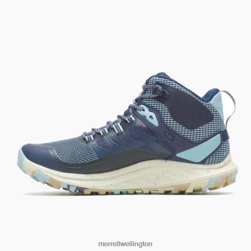 Antora 3 Mid Waterproof (J067586) Merrell Unisex 8VV6P1085 Shoes Sea - Image 6