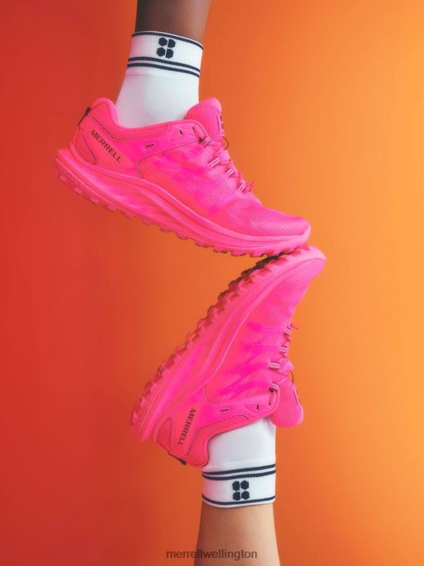 Antora 3 X Sweaty Betty (J500380) Merrell Women 8VV6P1322 Shoes Hot Pink - Image 4