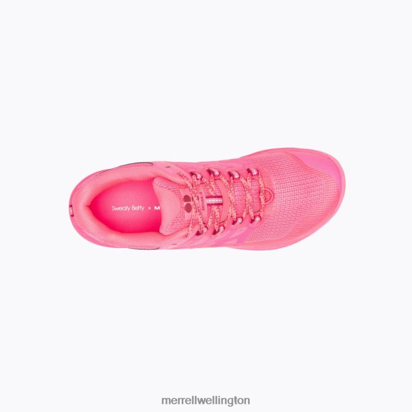 Antora 3 X Sweaty Betty (J500380) Merrell Women 8VV6P1322 Shoes Hot Pink - Image 7