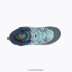 Antora Sneaker Boot Waterproof X See America (J067078) Merrell Unisex 8VV6P1104 Shoes Arctic - Image 6