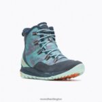 Antora Sneaker Boot Waterproof X See America (J067078) Merrell Unisex 8VV6P1104 Shoes Arctic - Image 7