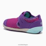 Bare Steps H2O Sneaker (ML164494) Merrell Kids 8VV6P1395 Shoes Purple/Turquoise - Image 6