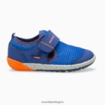 Bare Steps H2O Sneaker (ML260875) Merrell Kids 8VV6P1396 Shoes Blue/Orange - Image 2