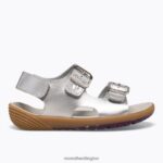 Bare Steps Sandal (ML161231) Merrell Kids 8VV6P1402 Shoes Silver - Image 2