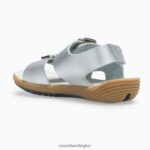 Bare Steps Sandal (ML161231) Merrell Kids 8VV6P1402 Shoes Silver - Image 4