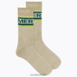 Brushed Crew Sock (JSF26904-300) Merrell Unisex 8VV6P232 Accessories Green - Image 3